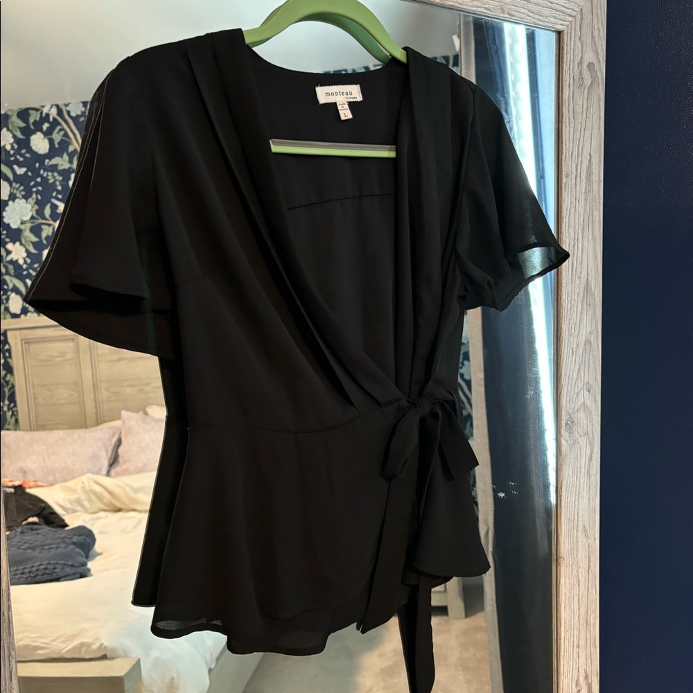 Wrap Blouse